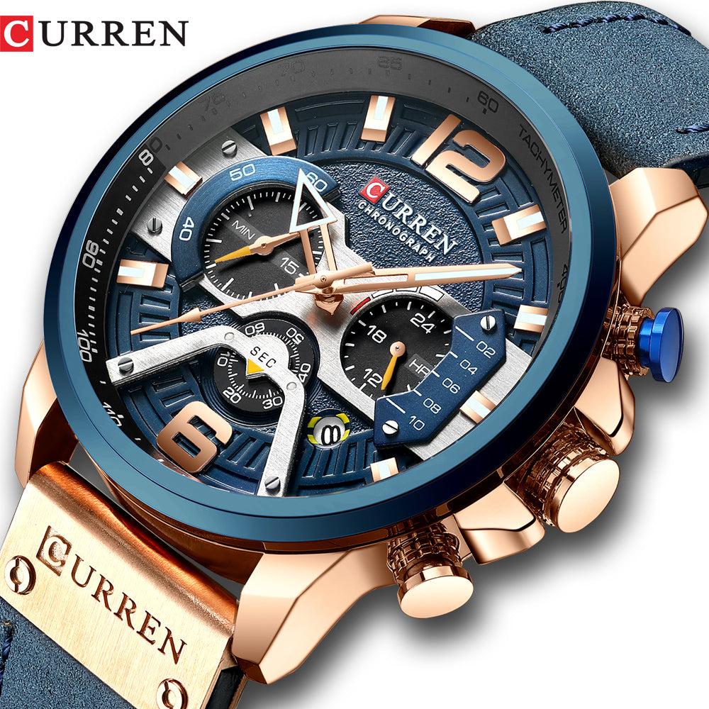 Reloj curren chronograph sale