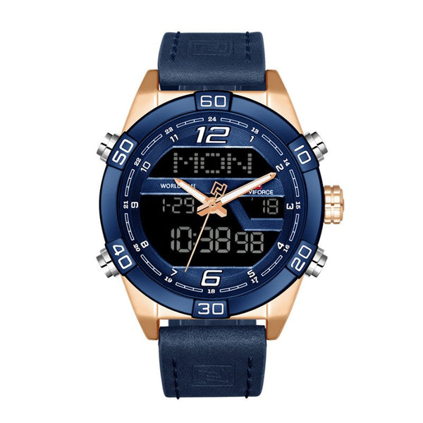 RELOJ NAVIFORCE - CUARZO DIGITAL AZUL | SKU: NAV-31 - CLOCK-PERU