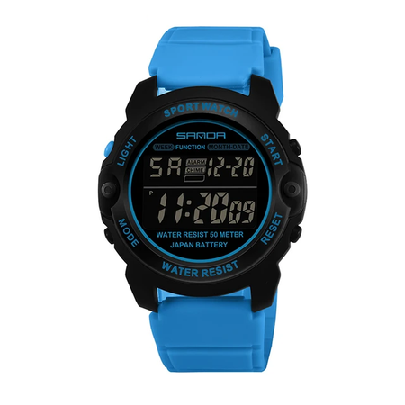 RELOJ SANDA EDICIÓN VERANO AZUL Y NEGRO | SKU: SAN-56